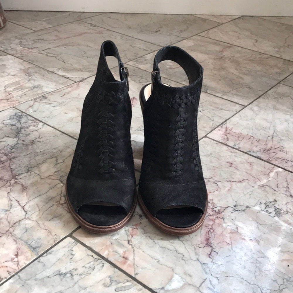 Vince Camuto Katri Peep-Toe Bootie